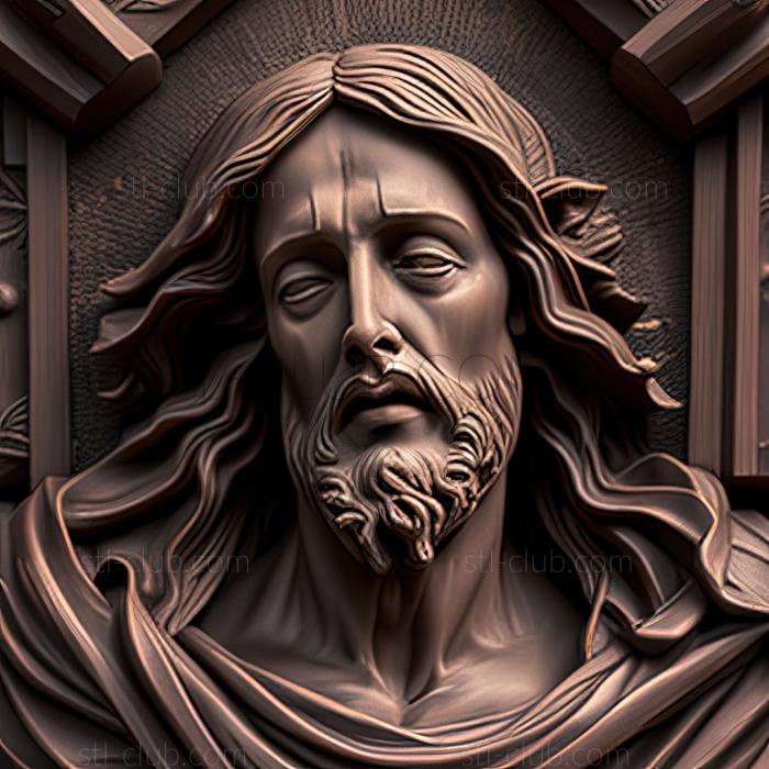 3D model st jesus (STL)